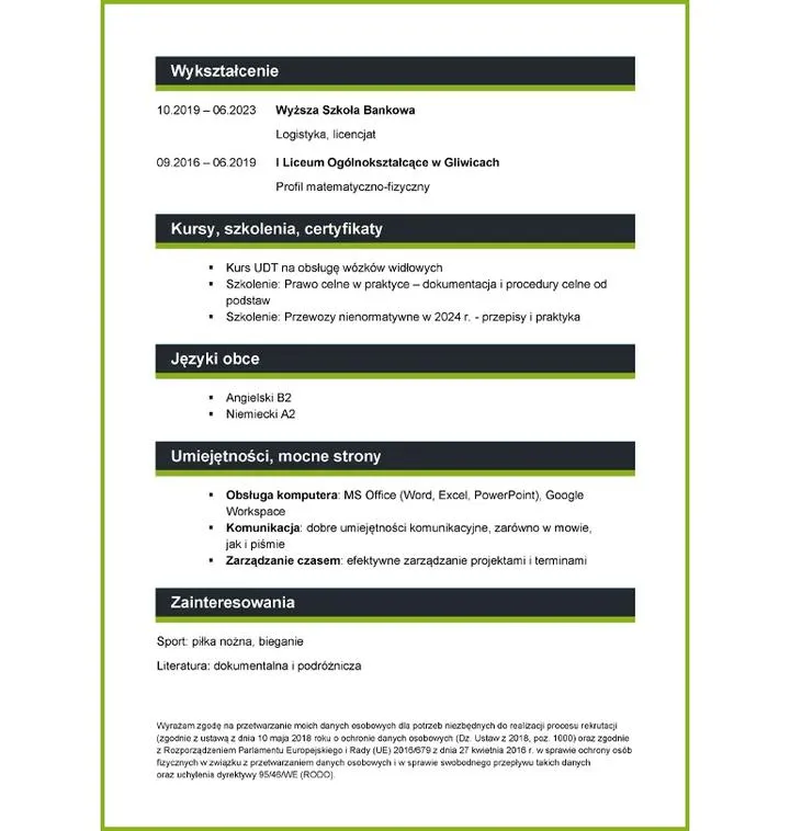 Jak stworzyć skuteczne CV dla osoby, która dopiero zaczyna swoją karierę?