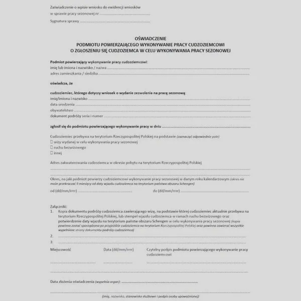 Jak wypełnić oświadczenie o zatrudnieniu kierowcy bez błędów: praktyczny przewodnik