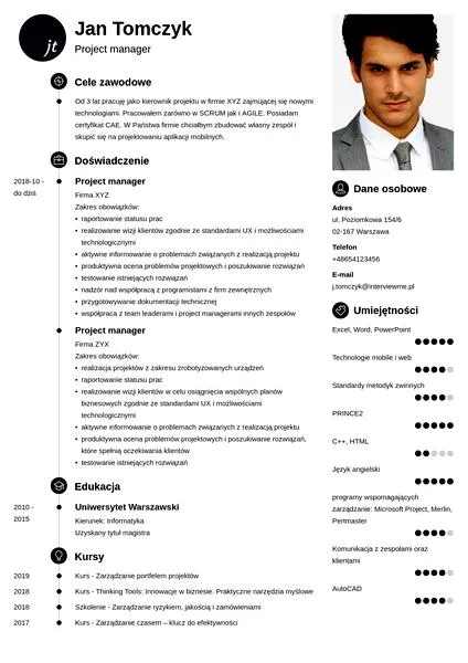 CV w PDF