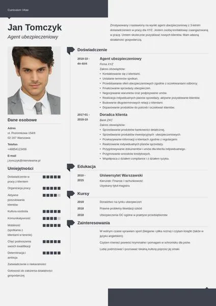 Dostosowanie CV