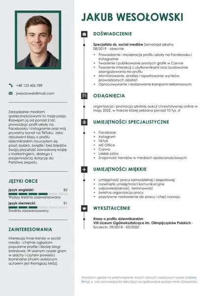 Dostosowanie cv do oferty