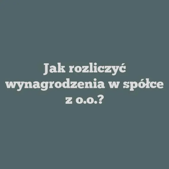 Doświadczenie a wynagrodzenie