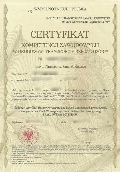 Kariera w transporcie