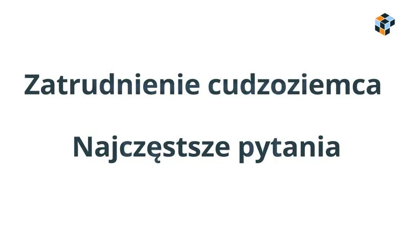 Legalne zatrudnienie obcokrajowca