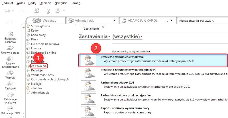 Metody obliczania zatrudnienia