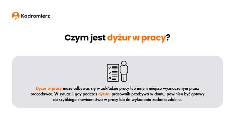 Odmowa dyżuru pracowniczego