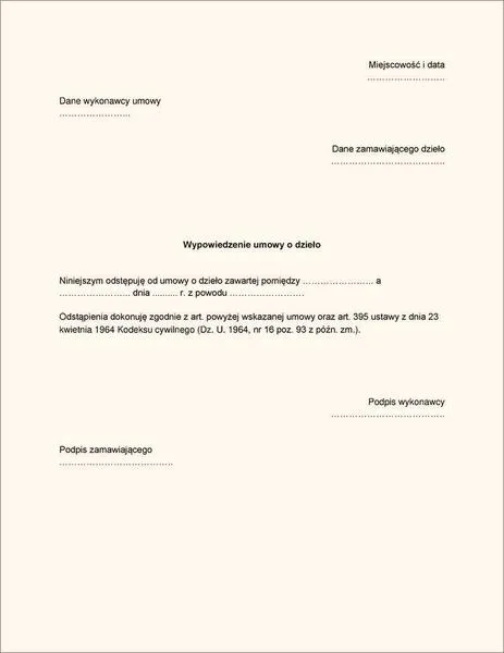 Odpowiedzialność wykonawcy