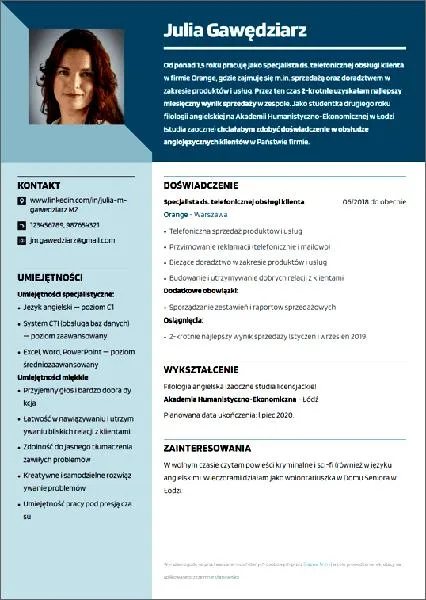 Optymalizacja cv