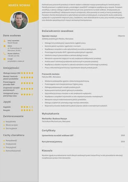 Osiągnięcia w CV