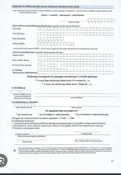 Problemy z dostępem do wyników