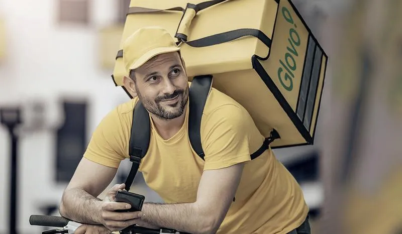 Proces aplikacji do Glovo