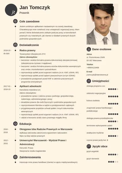 Profil osobisty w CV