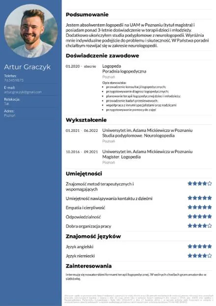 Rozmowa o nieukończonych studiach
