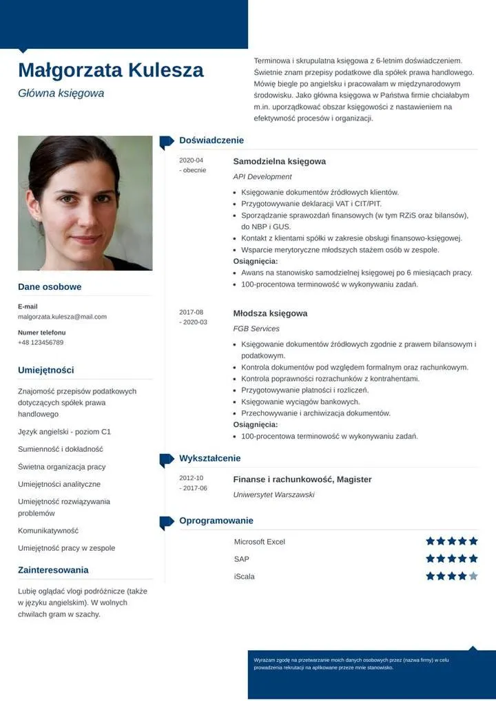 Tworzenie CV online