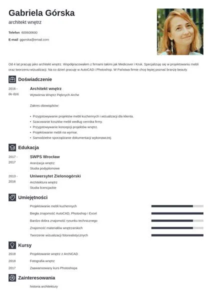Umiejętności w CV