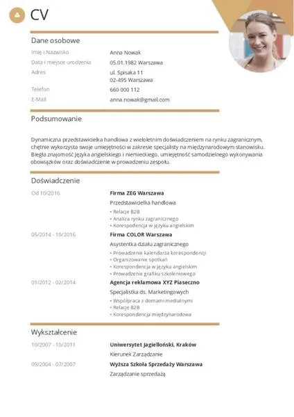 Umiejętności w CV