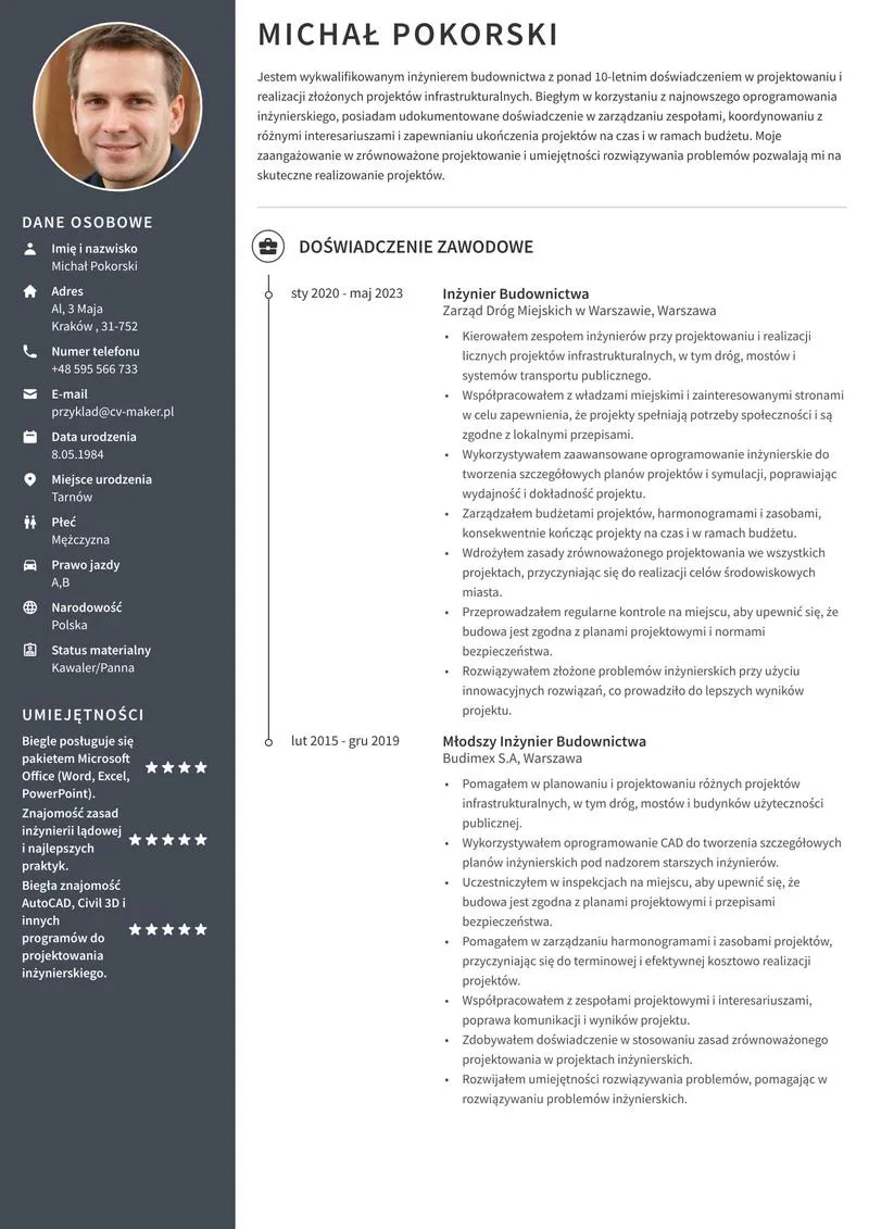 Wskazówki dla startujących karierę