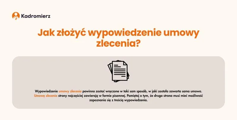 Wypowiedzenie umowy o pracę