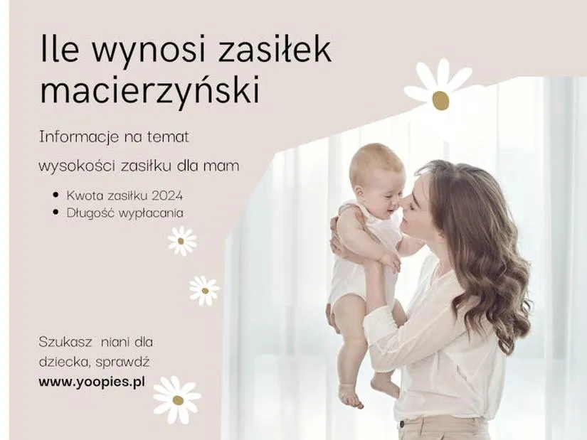 Wysokość zasiłku macierzyńskiego