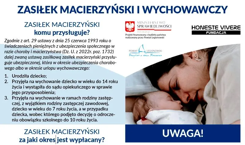 Zasiłek macierzyński