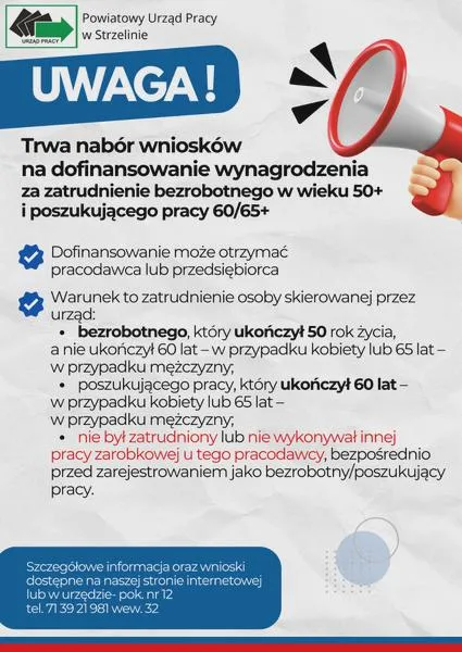 Zatrudnianie osób 50+