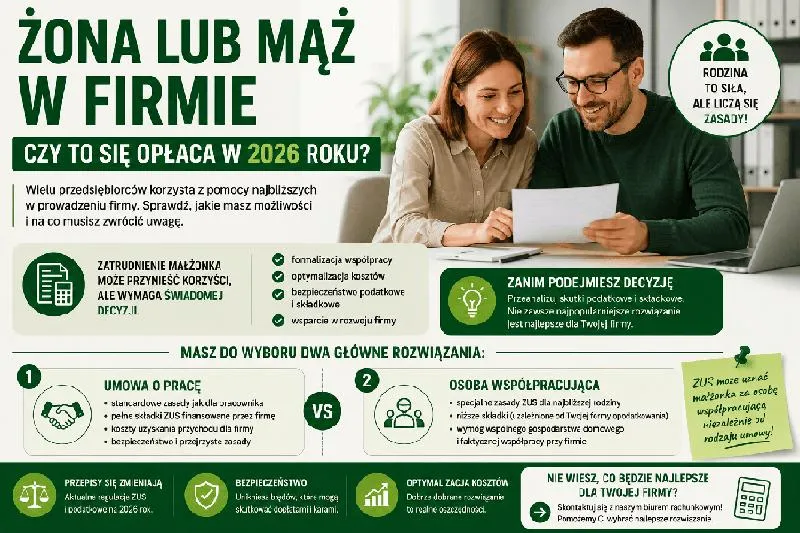 Zatrudnienie małżonka
