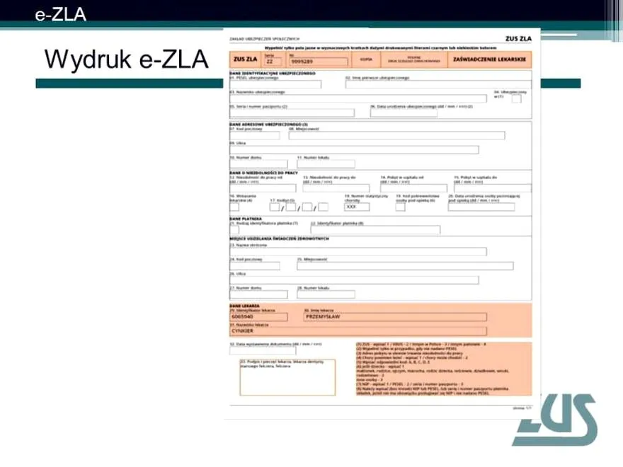 Zwolnienie lekarskie po pracy